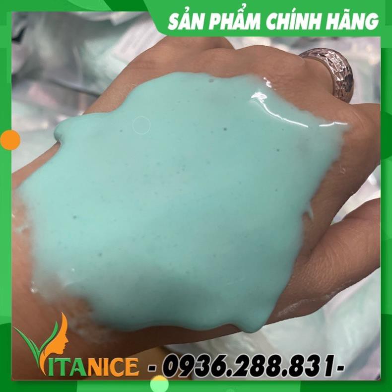 Bột Bạc Hà Trà Xanh Giảm Sưng Cho Spa