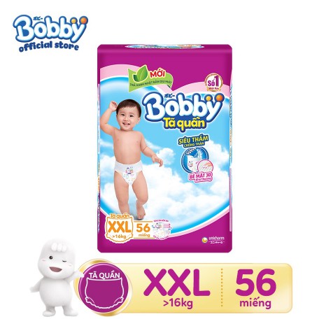 Tã Quần Bobby M76/L68/XL62/XXL56