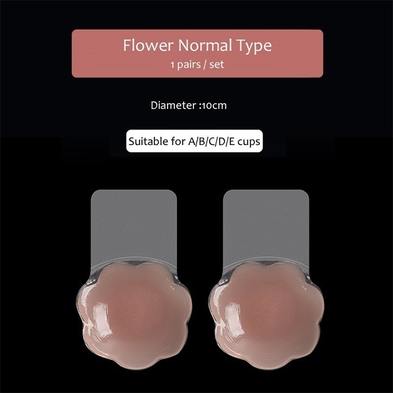 Miếng dán ngực chất liệu silicone tái sử dụng cho nữ