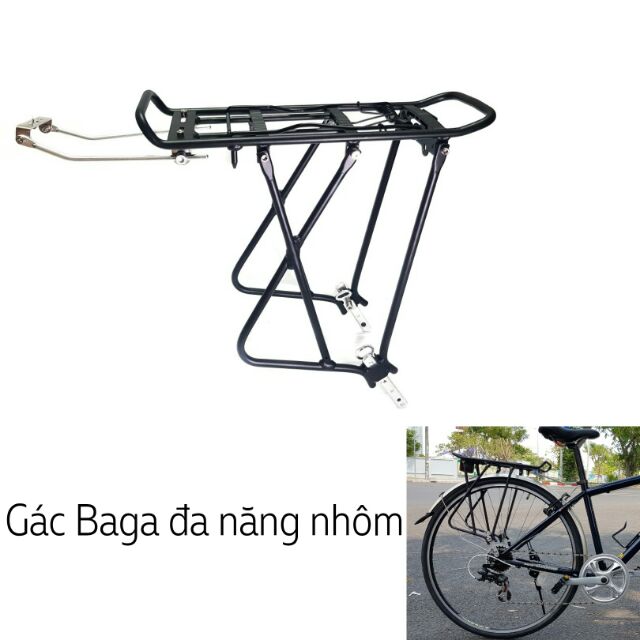 Gác baga xe đạp đa năng - baga xe đạp thể thao Touring