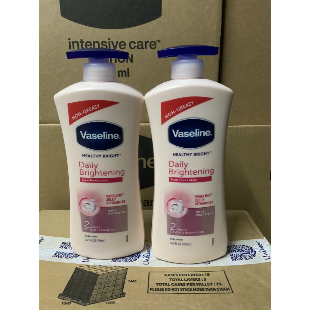 SỮA DƯỠNG THỂ VASELINE Màu Hồng 725ML MẪU MỚI