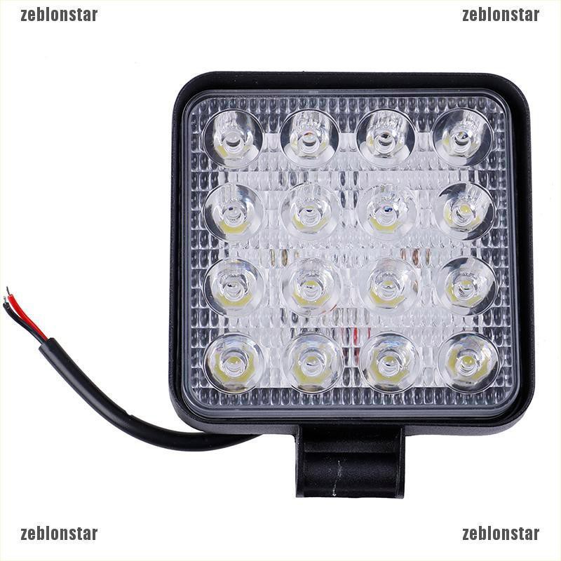 ❤Bóng Đèn LED Hình Vuông 4 &quot;W 48W 12V 24V Dành Cho Xe Tải