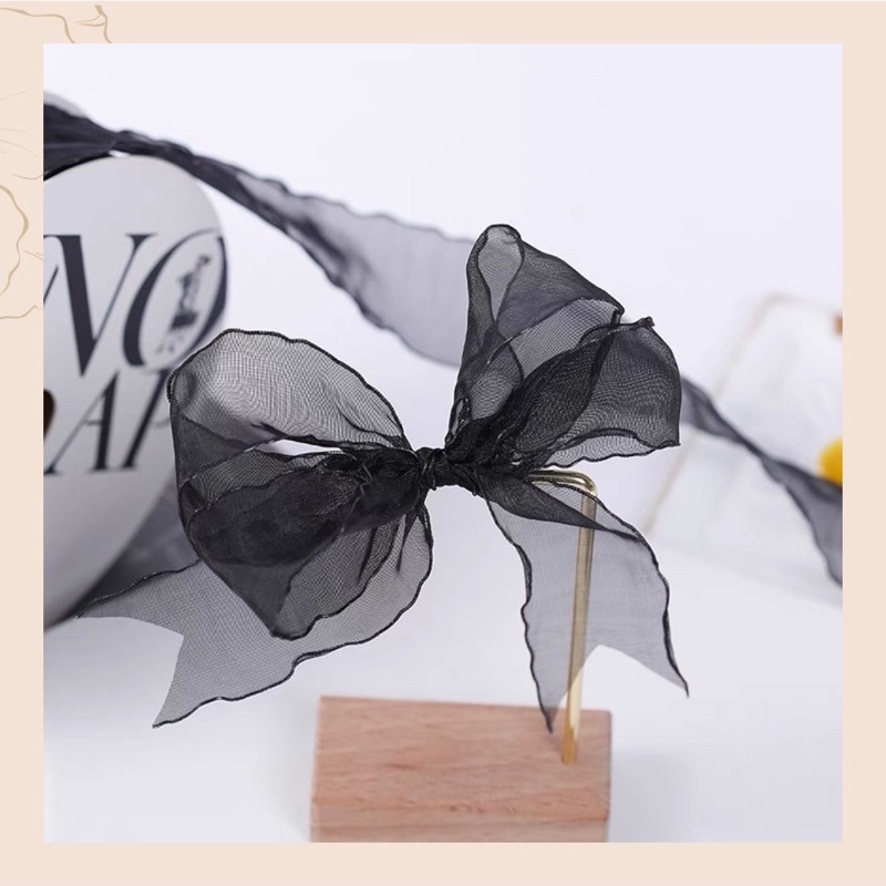 Ruy băng voan viền sóng