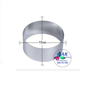 SET 3 KHUÔN RING MOUSSE HÌNH TRÒN