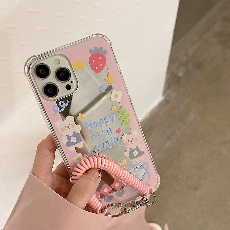 Ốp lưng iphone Ốp Điện Thoại Tpu Silicon Tráng Gương Thời Trang Cho Iphone 11 pro 12 pro 7 Plus 12 pro Xr Xs Max 7 8 Plus Se 2020 12 pro 13 pro 13 MINI-RK CASE