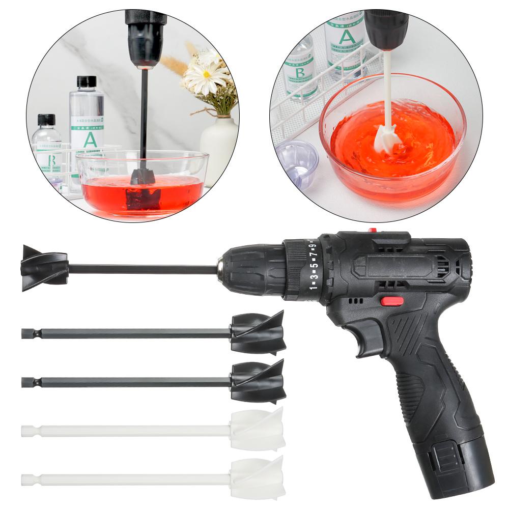 LANSEL Set 4 Thanh Khuấy Tráng Men / Resin / Epoxy Tiện Dụng