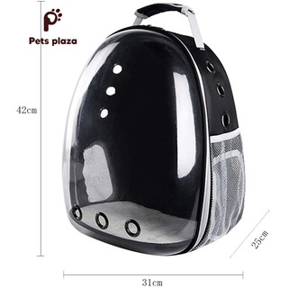 Balo Vận Chuyển Chó Mèo - Balo Trong Suốt Cho Chó Trong Vòng 10kg, Mèo 13kg - Pets plaza