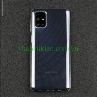 Ốp lưng silicon chống sốc dẻo trong suốt A+ cho Samsung Galaxy M62/M32/M51/M31/M31s/M30/M30s/M21 2021/M21s/M20/M10
