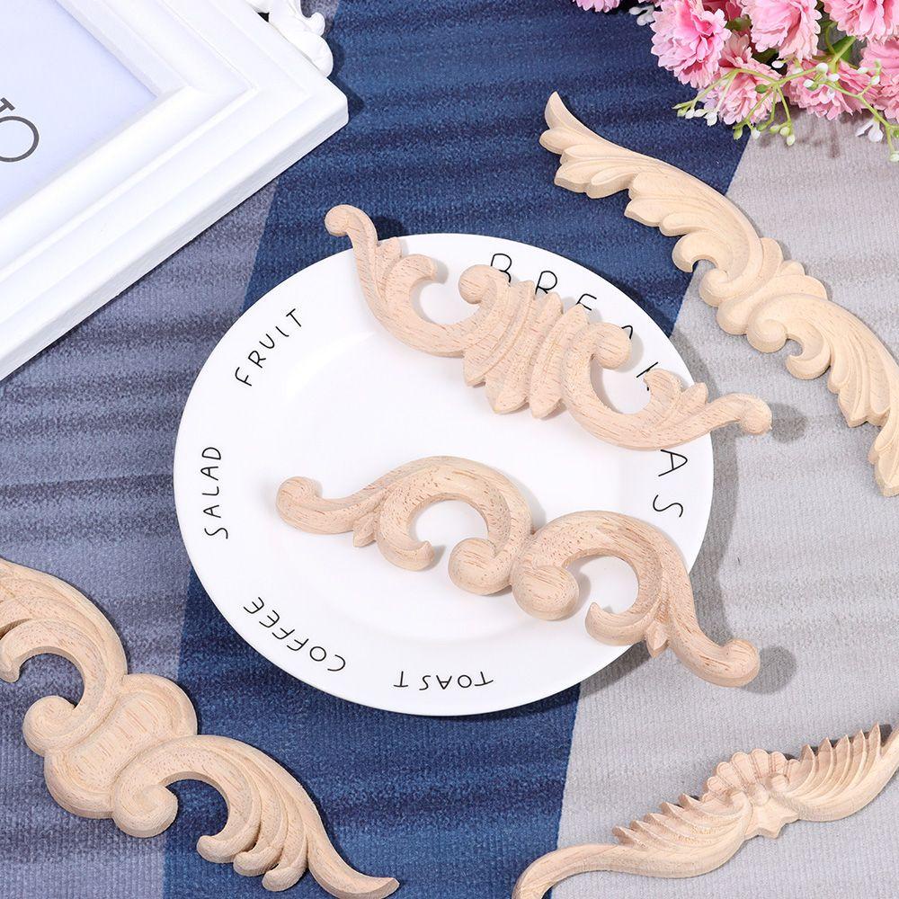 SUSANS Phụ Kiện Trang Trí Nội Thất Bằng Gỗ Chạm Khắc Hoa Văn Độc Đáo