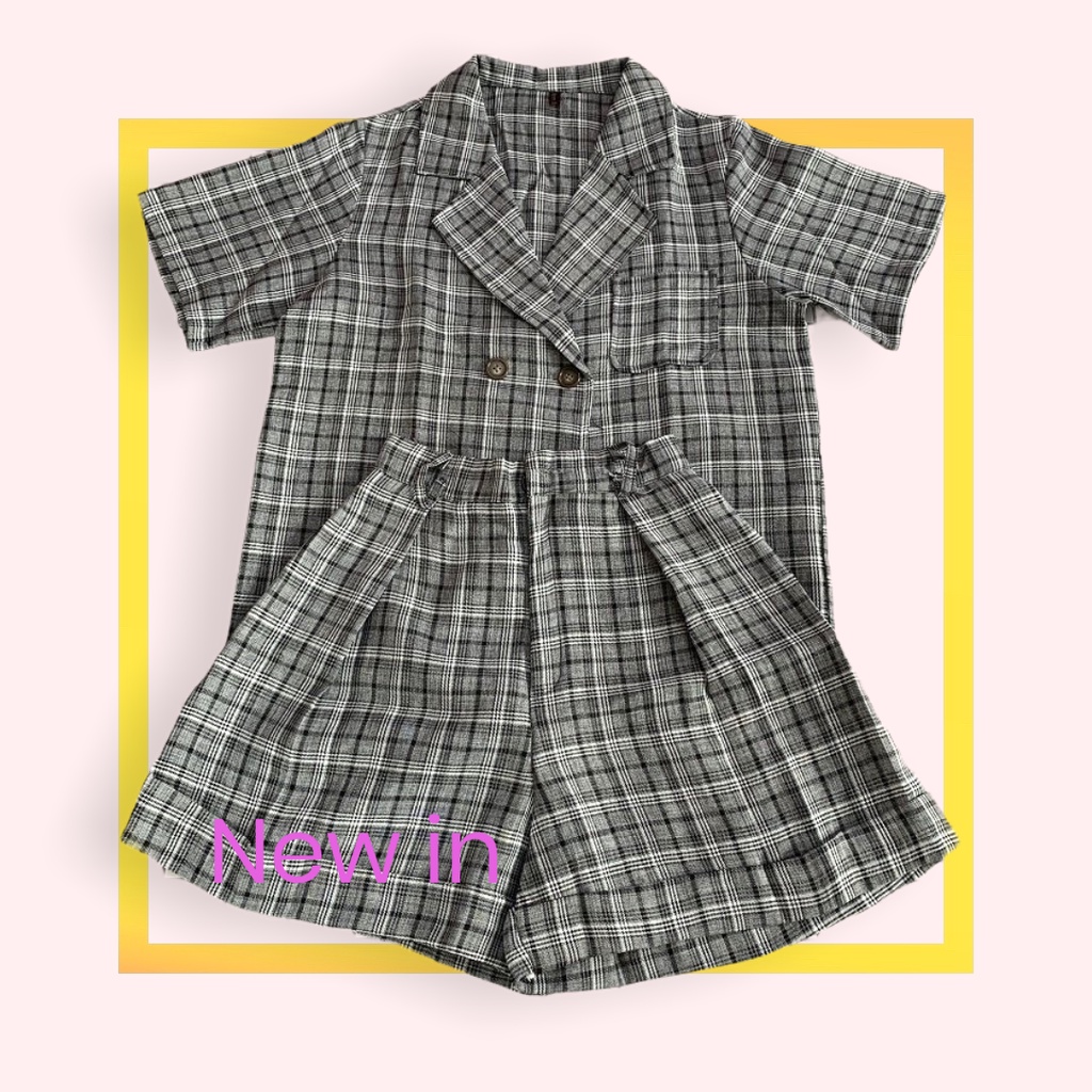 Set áo vest mix quần sooc năng động, set đồ thời trang cho nữ (Ảnh thật) | BigBuy360 - bigbuy360.vn