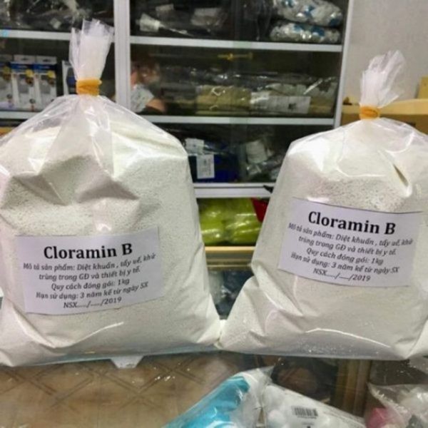 Hoá chất Cloramin B 25% Trung Quốc