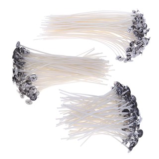 Set 100 dây bấc nến làm bằng sợi carbon phủ sáp 20/15/10cm