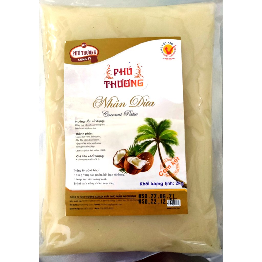 NHÂN DỪA PHÚ THƯƠNG 2KG