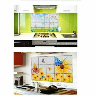 Combo 2 miếng Giấy dán bếp chịu nhiệt