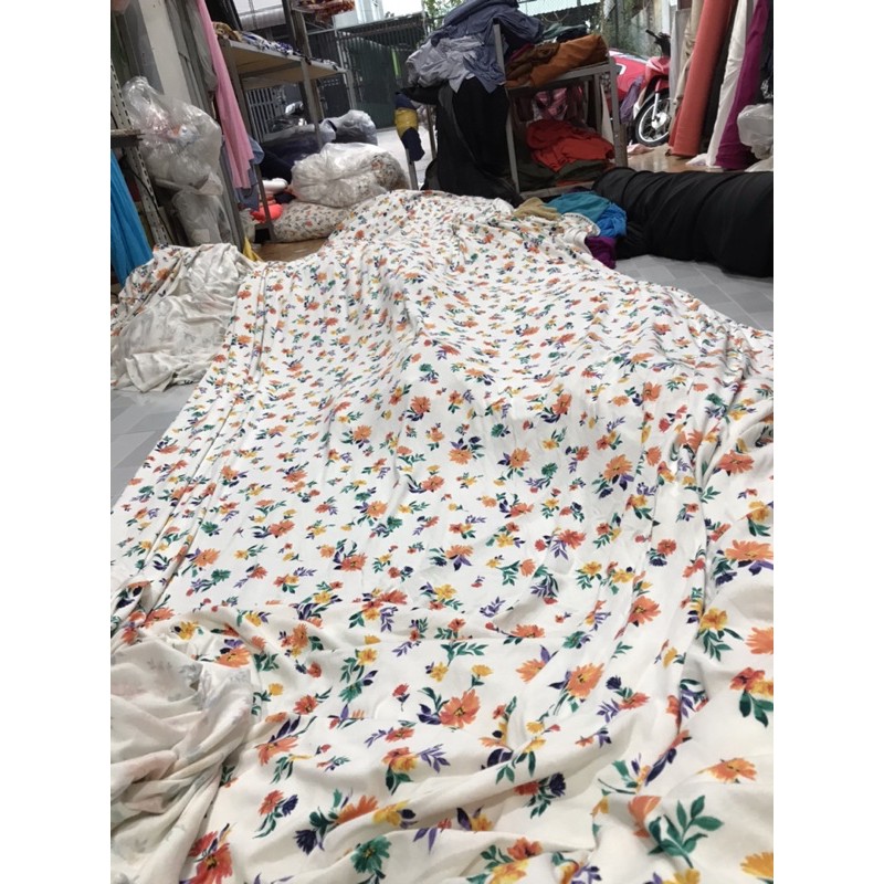 Vải borip 2 chiều 100% cotton 1kg -120k