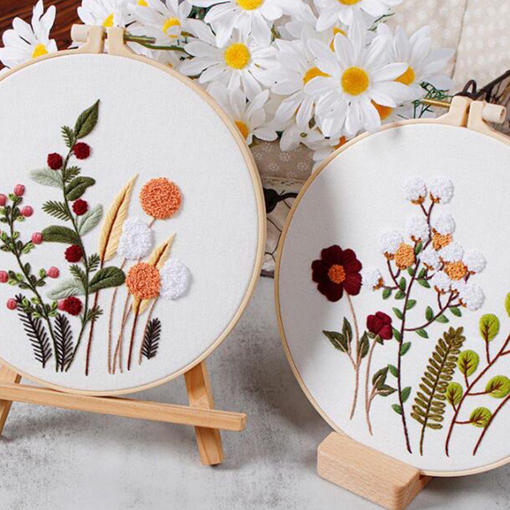 Bộ Dụng Cụ Thêu Hoa Thủ Công Tiện Lợi