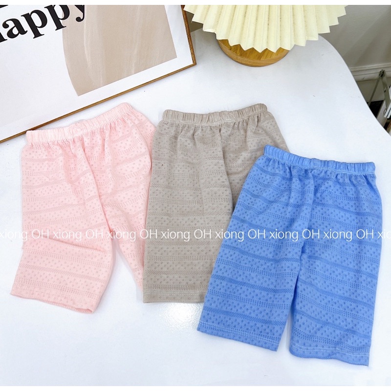Quần legging lửng thông hơi bé gái