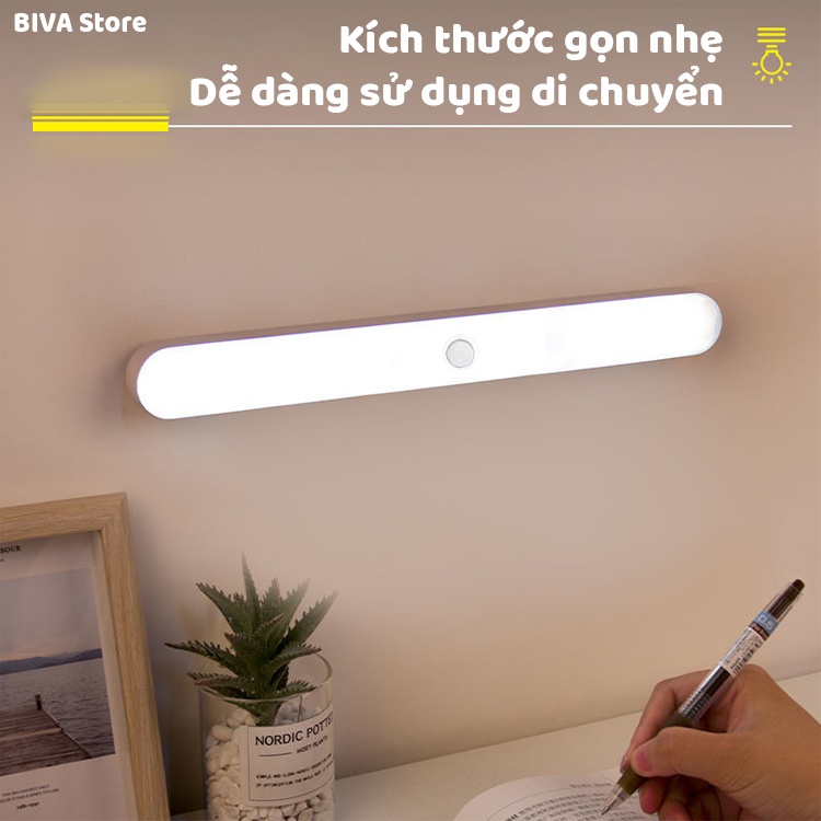 Đèn Cảm Biến, Đèn Led Cảm Ứng Chuyển Động Không Dây Thông Minh - Gắn Cầu Thang, Nhà Vệ Sinh, Tủ Quần Áo