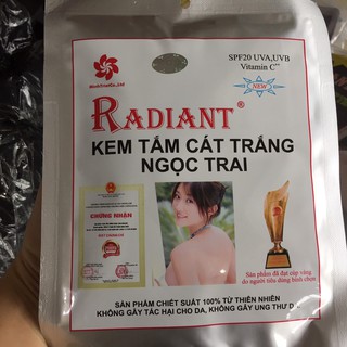 Radiant tắm cát ngọc trai