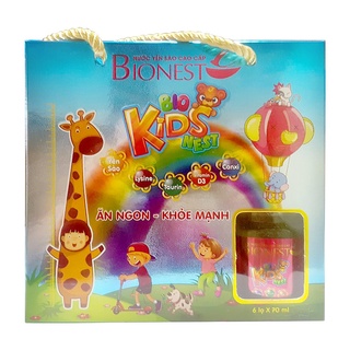 Yến sào Bionest Kids cao cấp - hộp tiết kiệm 6 lọ