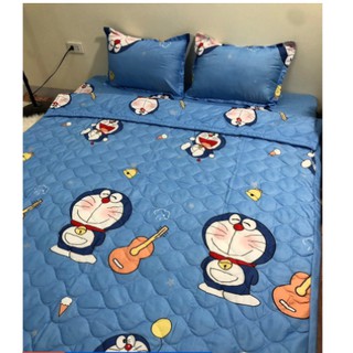Set 4 Chăn Hè Mẫu Đoremon Đánh Đàn