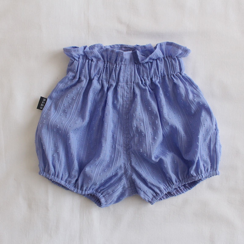 Quần Short Cotton Nguyên Chất Phong Cách Phương Tây Thời Trang Mùa Hè Hàng Mới 2022 Cho Bé Gái