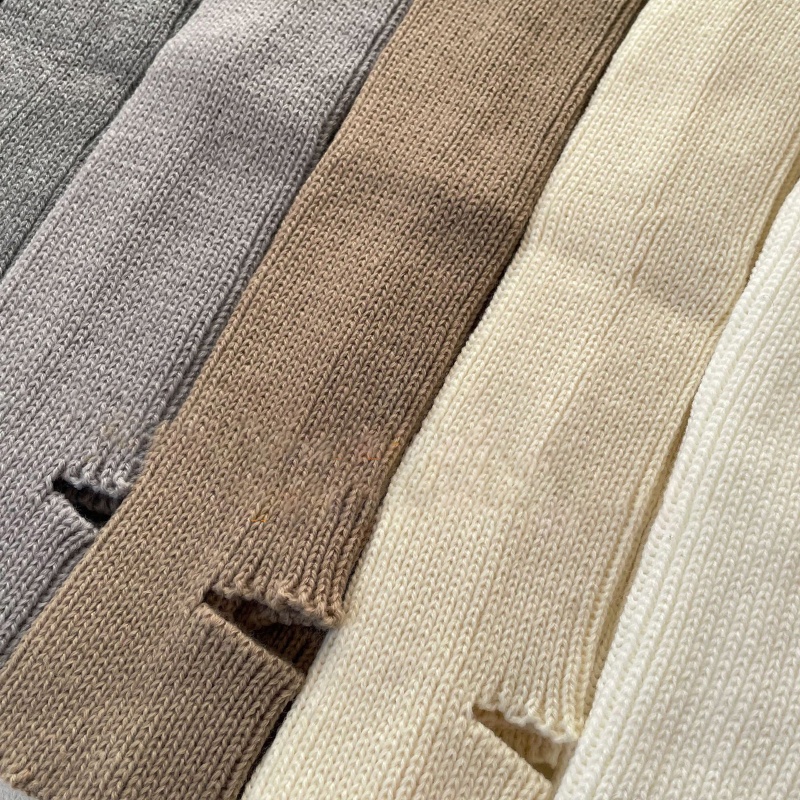 Youyo Vớ Dệt Kim Dài Mềm Mại Giữ Ấm Ngón Chân Bảo Vệ Chân Khi Nhảy Múa Unisex