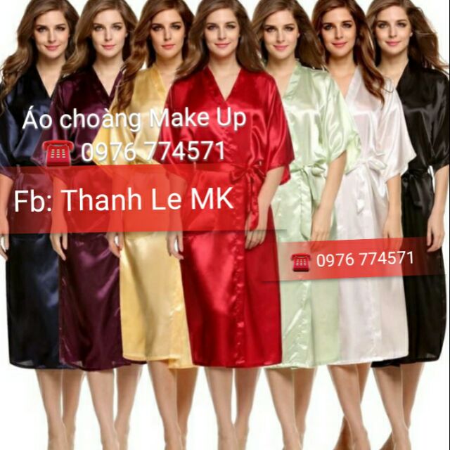 Áo choàng Make Up - Siêu đẹp