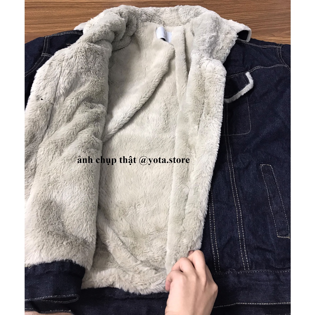 Áo khoác jeans lót lông - KL02 | BigBuy360 - bigbuy360.vn
