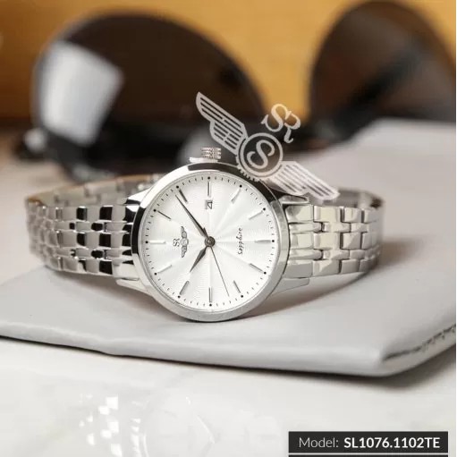 Đồng hồ Đôi SRWATCH SG1076.1102TE - SL1076.1102TE mặt kính sapphire chống trầy chống