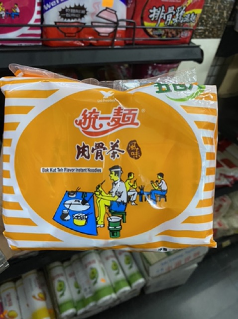 MÌ / BÚN GẠO LÓC 5 GÓI ĐÀI LOAN UNI-PRESIDENT HEO / GÀ