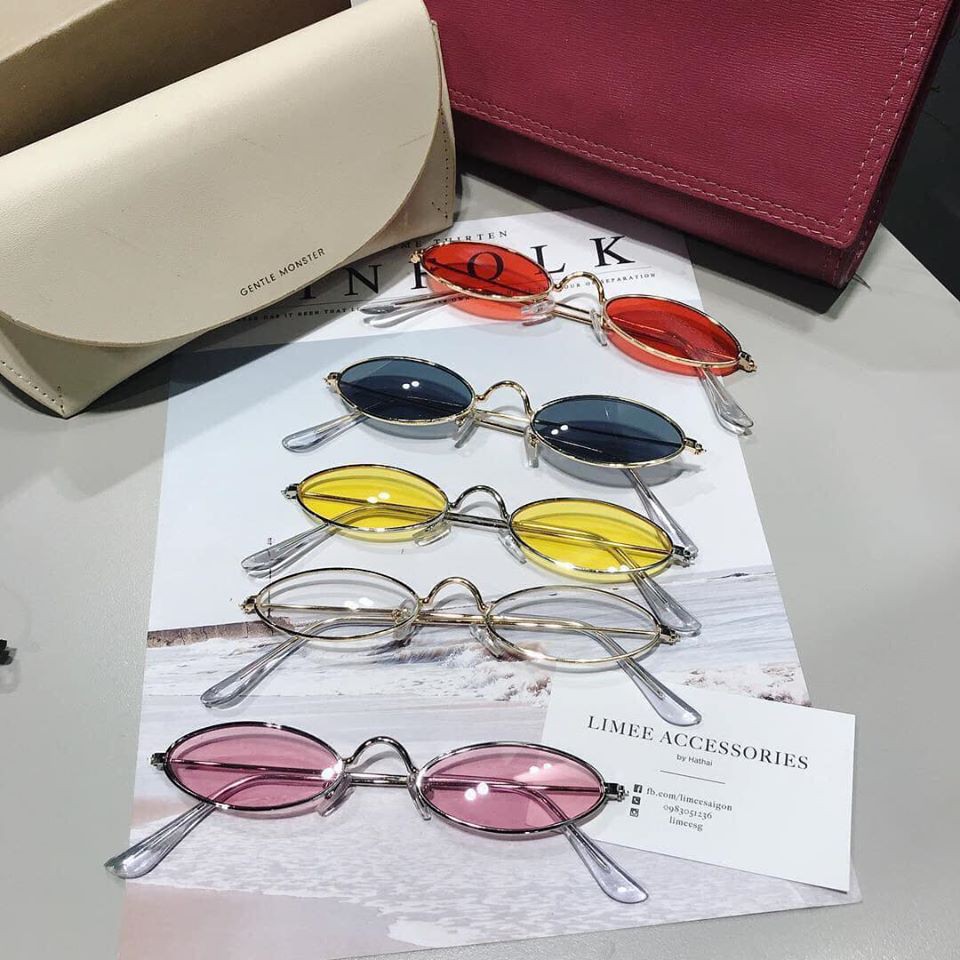 KÍNH RETRO OVAL hot trend ( Hàng loại 1 )