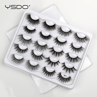 Set 10 cặp lông mi giả 3d tự nhiên
