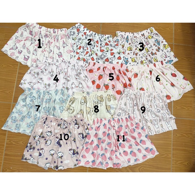 Quần đùi thun cotton đẹp qccc