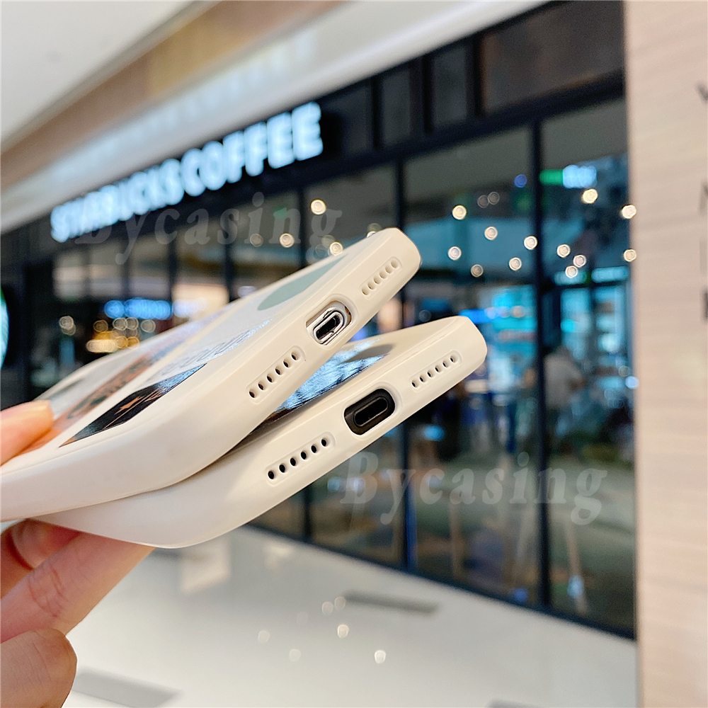 Ốp điện thoại TPU mềm in hình Starbucks thích hợp cho Redmi 10 Redmi 9t Note 10 Pro Note 9s Note 9 Note 8 Note 7