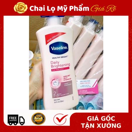 Kem Dưỡng Da ❤ RẺ VÔ ĐỊCH ❤ Sữa Dưỡng Thể Vaseline 725ml, nguyên liệu, công thức làm kem trộn trắng da body