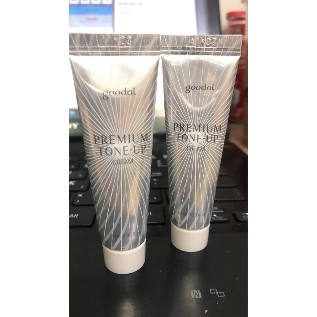 Kem Ốc Sên Goodal Premium Snail Tone Up Cream Mini dạng tuýp 10ml