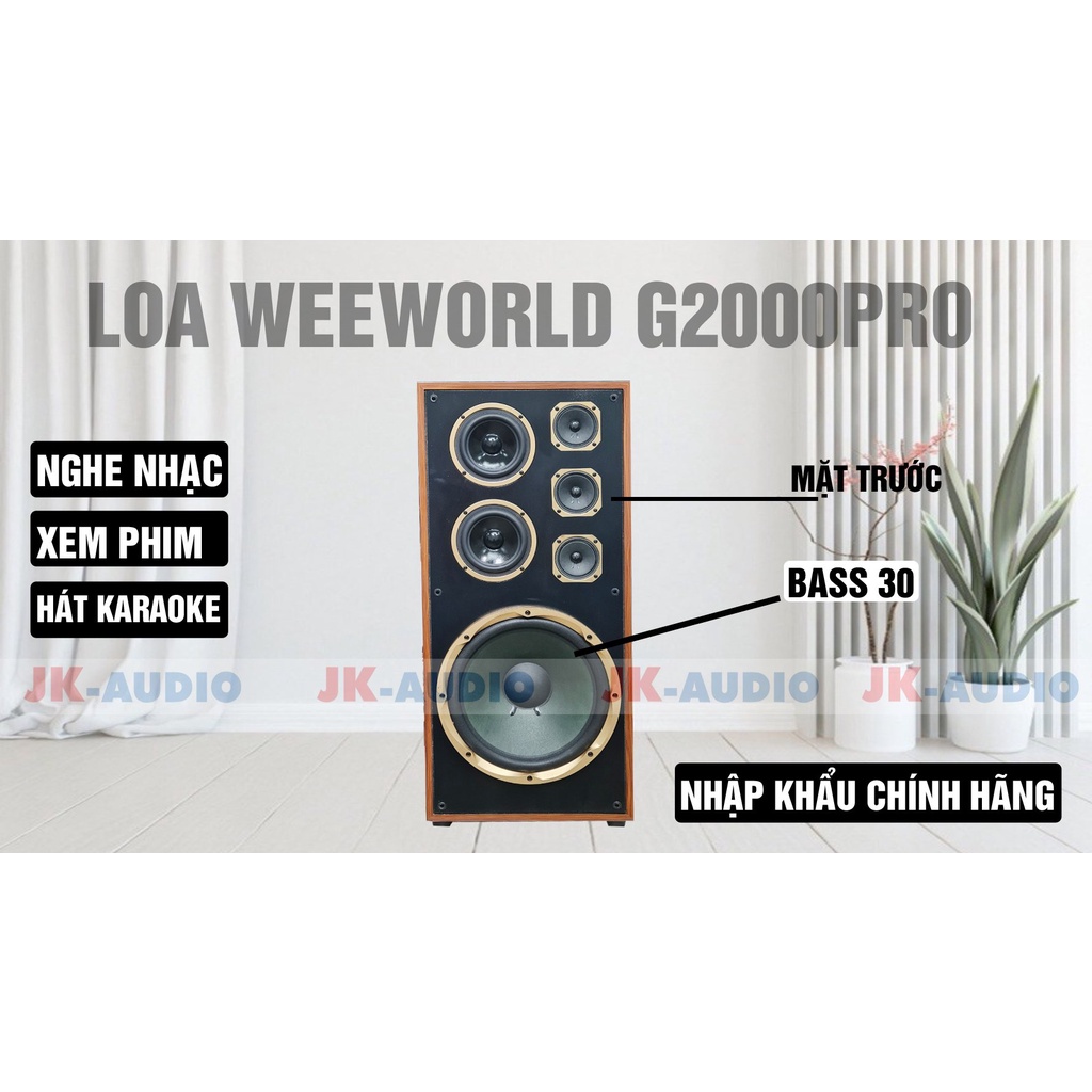 Dàn karaoke gia đình Weeworld G2000pro+ X7 dac pro leviathan+ mic w9999 trị giá 14,5tr
