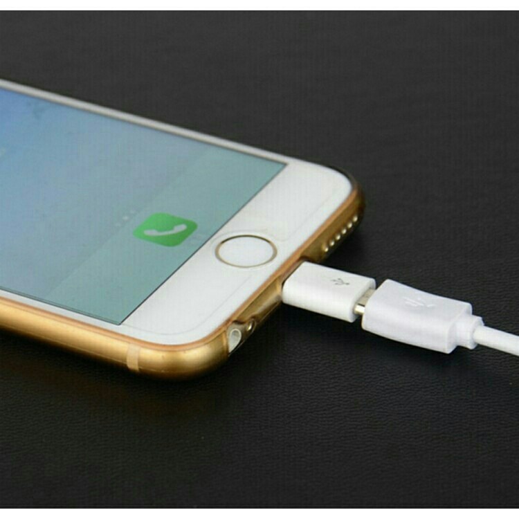 ĐẦU CHUYỂN ĐẦU SẠC ANDROID - MICRO USB THÀNH IPHONE 5-6-7