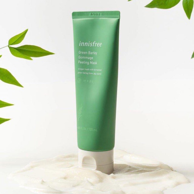 TẨY TẾ BÀO CHẾT CHIẾT XUẤT TỪ LUA MẠCH INNISFREE Green Barley Gommage Peeling Mask 120ml