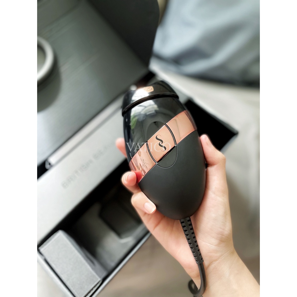 SmoothSkin BareFit Black - Máy triệt lông cao cấp - Không giới hạn xung bắn - Hàng chính hãng UK - Bảo hành 2 năm tại VN