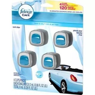 Set 4 cái Nước hoa thơm xe hơi FEBREZE (10ml)