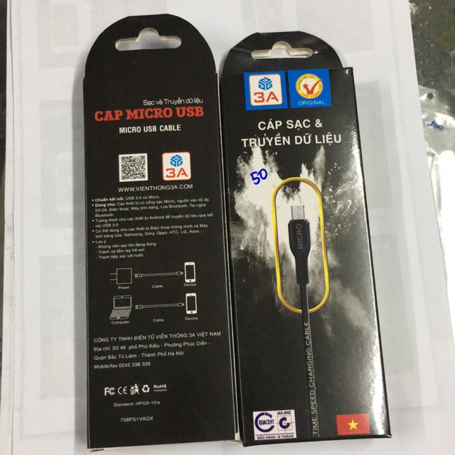Dây cáp sạc và truyền dữ liệu