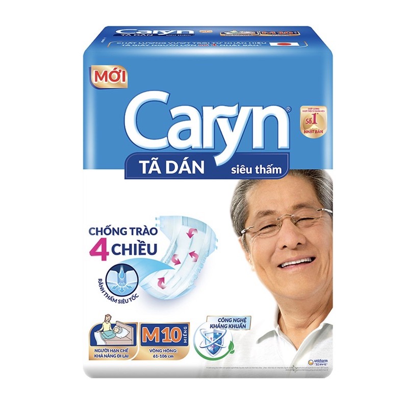 Tã dán caryn M10 miếng