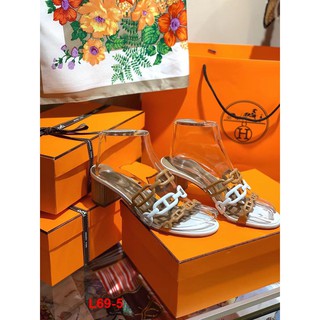 L69-5 Hermes dép cao 5cm siêu cấp