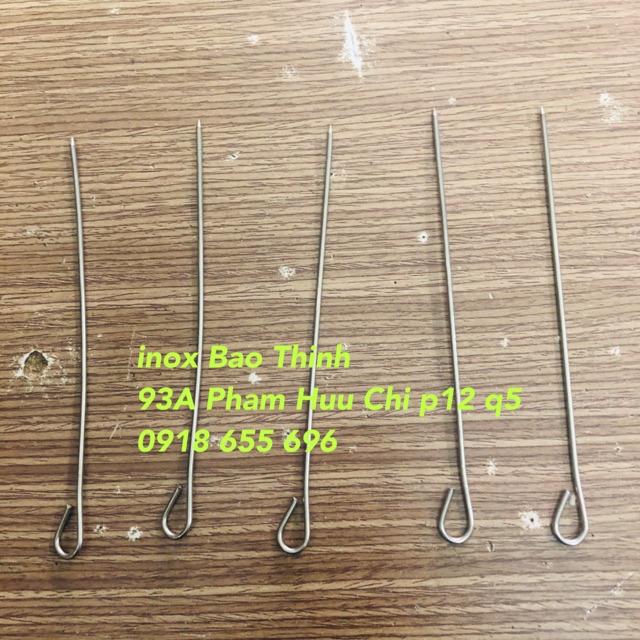 Cây Khâu Vịt inox (combo 5cây)