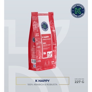 Cà phê rang xay k happy thương hiệu k coffee 227g