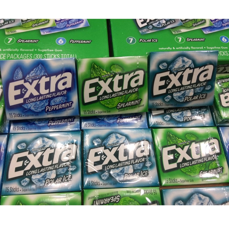 Kẹo Singum không đường Extra USA