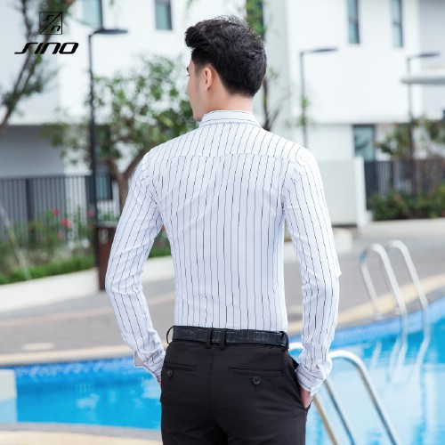 Áo Sơ Mi Nam FLASHBACKS Dài Tay - Thiết Kế Công Sở Cho Phái Mạnh - Chính Hãng Flashbacks - AD00009 | BigBuy360 - bigbuy360.vn