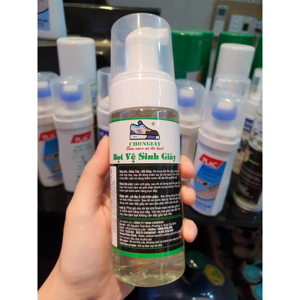 Bọt vệ sinh giày đa năng không cần dùng nước [150ML]